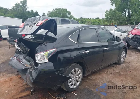 2017 Nissan Sentra S z USA, uszkodzony, nr VIN 3N1AB7AP4HY204923